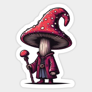 Mushroom Adventurer Sticker